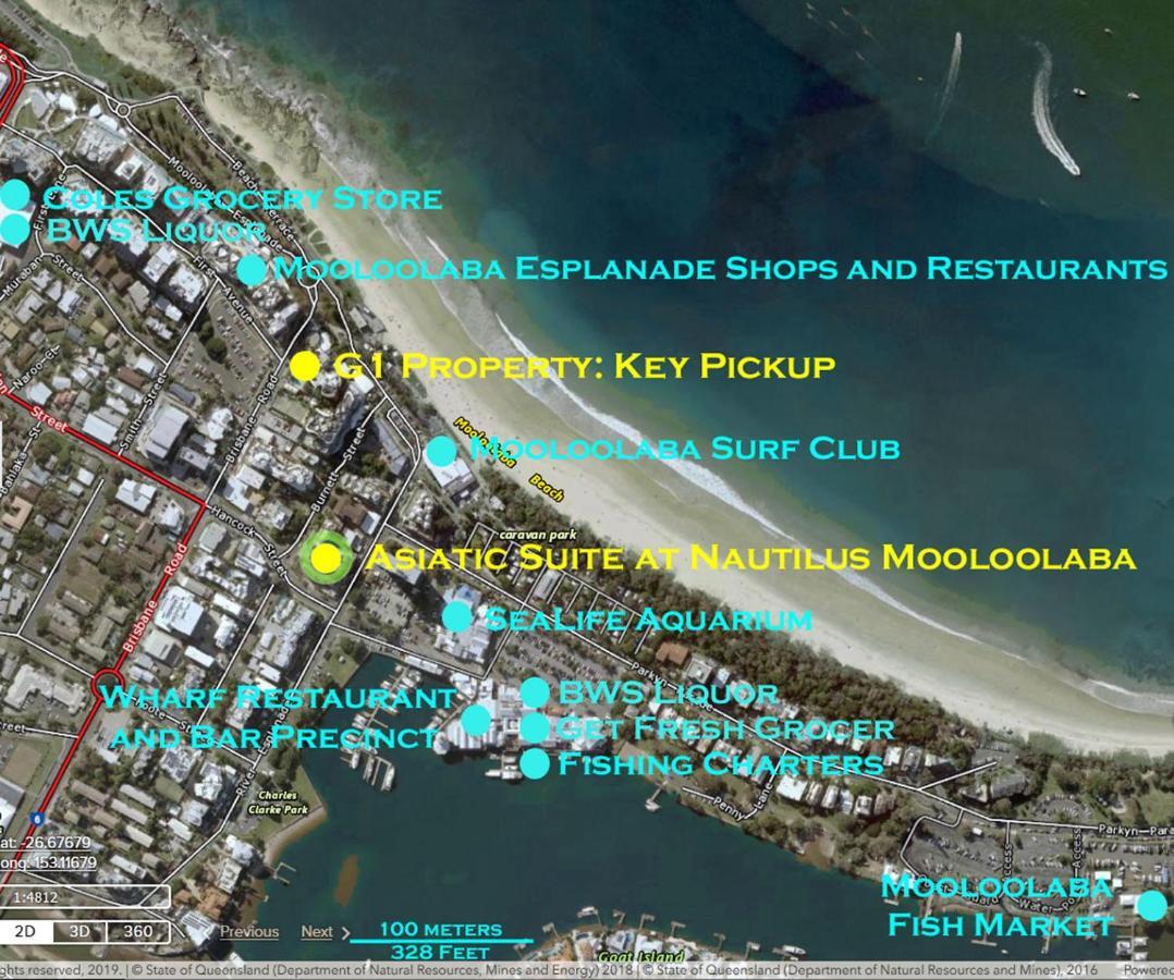Asiatic Suite At Nautilus Mooloolaba Dış mekan fotoğraf
